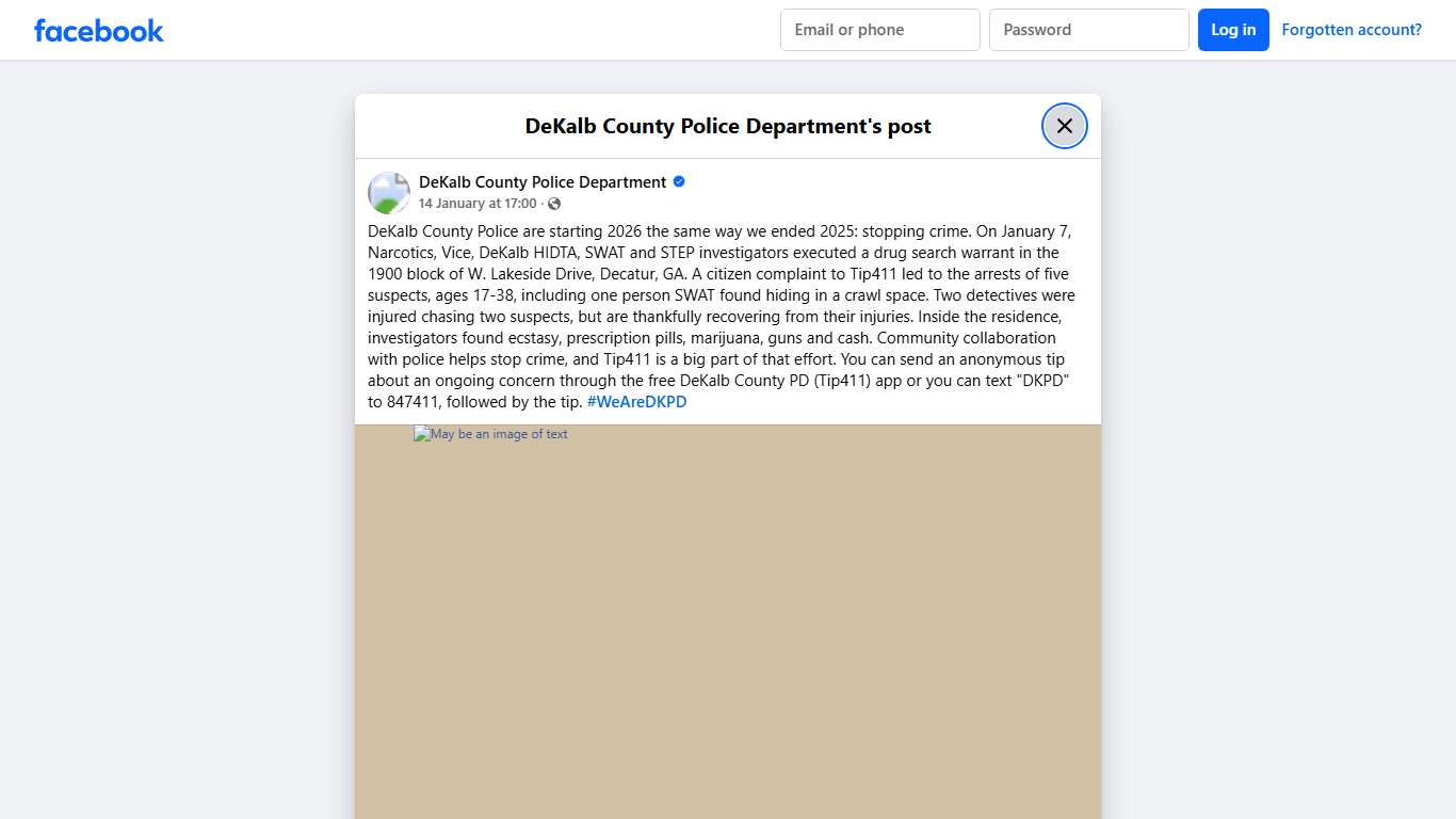 DeKalb County Police are... - DeKalb County Police Department Facebook